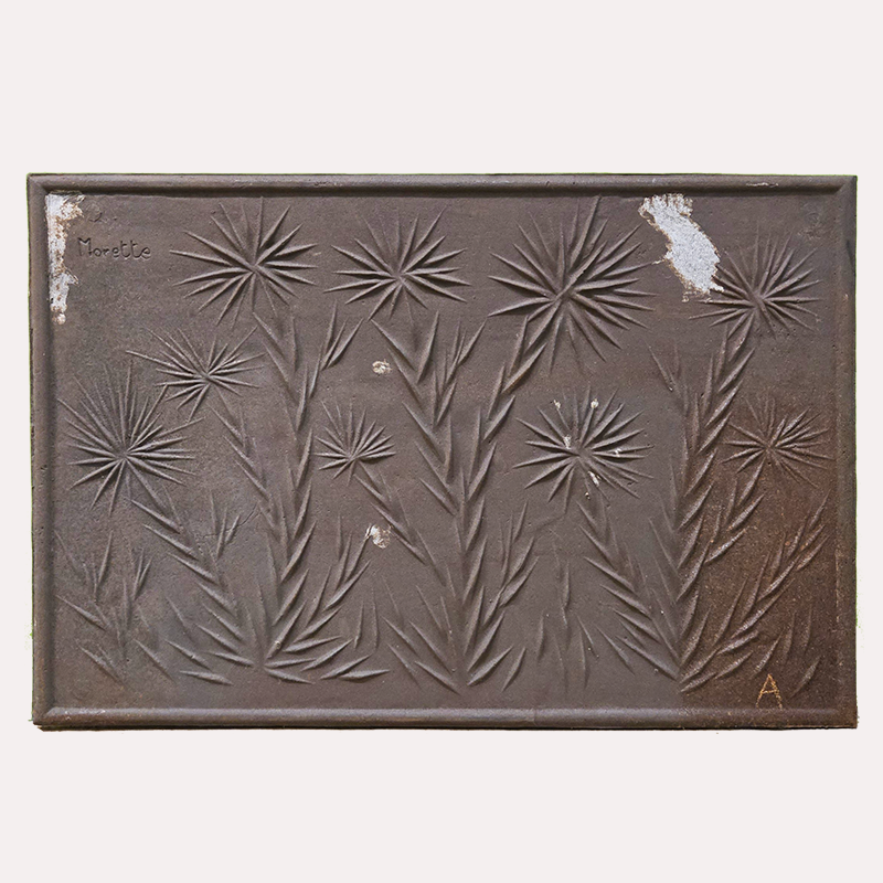 Plaque en fonte Morette 3